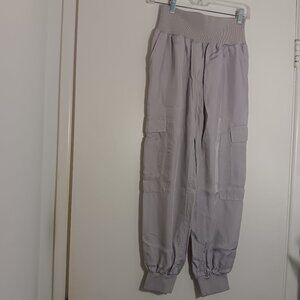 cinq a sept giles cupro jogger gray small